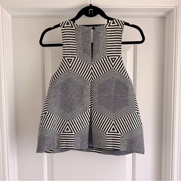 Anthropologie A-Line Graphic Tank by HD in Paris - Sz XS - Picture 5 of 11